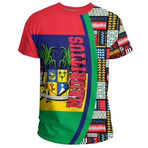 T-shirt ad asciugatura rapida con Logo del paese di Liberia e magliette con motivo Kente all'ingrosso magliette personalizzate di alta qualità con il tuo marchio - Product Image 3