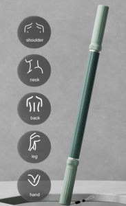 Rodillo de Masaje para Yoga, Relajación Muscular, Estiramiento de Espalda, Piernas, Brazos, Hombros y Cuello, Alivio del Dolor, Barra de Entrenamiento - Product Image 6