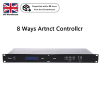 Expander Réseau Artnet DMX 8 Voies 8x512 4096 Canaux pour Stockage au Royaume-Uni, Convertisseur de Signal Artnet DMX pour Éclairage de Scène et DJ
