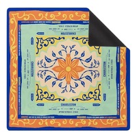 Jeu de Mahjong Chinois Personnalisé avec Tuiles en Acrylique Rose, Écologique, Style Américain Moderne, Motif Floral Élégant, Kit de Jeu pour Fêtes à Domicile