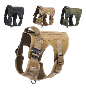 Arnés táctico ajustable para perros, correa de pecho para mascotas, entrenamiento de trabajo, fácil Control, chaleco para mascotas, servicio de tracción - Product Image 1