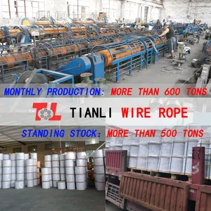 Wholesale In Stock 1x19 Wire Rope Stainless Steel Wire Rope