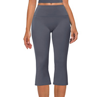 Leggings de yoga 7/8 pour femme, ultra doux, brossés, taille haute, effet sculptant et liftant, pour l'entraînement et les loisirs