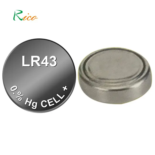 AG12 LR43 coin Battery 1.5v Alkaline Dry Batteries Button Cell for watch