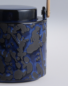Juego de té de Porcelana Vintage, tetera de cerámica vintage con mango de bambú, proveedores chinos personalizados - Product Image 2
