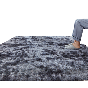 Tapis d'intérieur personnalisé en fausse fourrure shaggy, fabriqué à la machine, lavable, motif abstrait, tapis moderne pour la maison - Product Image 4