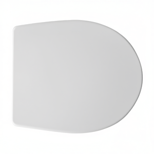 Siège de toilette thermodurcissable D057 à double charnière blanc 48 cm de longueur 39 cm de largeur - Product Image 3