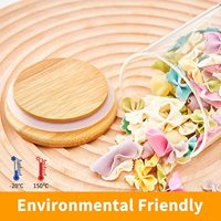 Bocaux en verre borosilicate de haute qualité, hermétiques, sans BPA, chauffables, 500 ml, pour aliments, cuisine, camping, céréales, épices, thé, design moderne