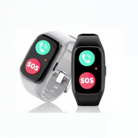 Reloj Inteligente 4G para Personas Mayores con GPS, Monitor de Actividad Física, Frecuencia Cardíaca, Presión Arterial, Banda de Salud con Aplicación para Android e iOS