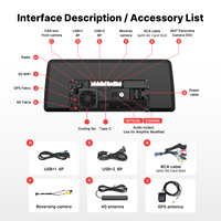 Radio para Auto Youducar de 12.3 Pulgadas 2K Android con Reproductor, GPS, Navegación, Unidad Principal Universal 2 DIN, Ajustable, Flotante, con Asistencia de Reversa