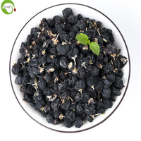 Hoogwaardige zoete gedroogde zwarte Goji-bessen Kruiden Wolfberry Bulk Vacuümverpakt Gedroogd Fruit
