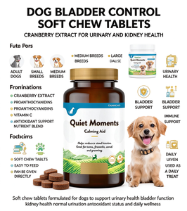 Masticabili Morbidi per il Controllo della Vescica dei Cani, Supporto per la Salute Urinaria e Renale, Compresse Masticabili Morbide con Estratto di Mirtillo Rosso, Servizio OEM Private Label - Product Image 4