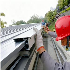 PENNROOF PENNEDGE1.0 Tôles métalliques revêtues soudables personnalisées en aluminium, <span class=keywords><strong>déflecteur</strong></span> <span class=keywords><strong>de</strong></span> <span class=keywords><strong>pluie</strong></span> moderne pour murs extérieurs, protection anti-goutte imperméable - Product Image 5