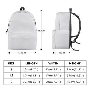 Sac à dos scolaire personnalisé de 15 pouces pour enfants, antivol, en polyester, à fermeture éclair, grande capacité, motif fleur d'hibiscus Puakenikeni <span class=keywords><strong>Aloha</strong></span> - Product Image 6