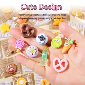 Youth Plastic Simulated <b>Mini</b> Bread and Dessert Play Food Pretend Play Toys Video Shooting Scene Props - Product Image 2