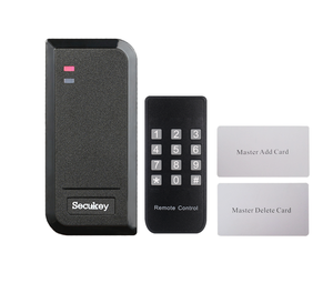 Водонепроницаемый считыватель <span class=keywords><strong>RFID</strong></span>-карт Secukey с корпусом из АБС-пластика, 125 кГц EM и 13,56 МГц <span class=keywords><strong>IC</strong></span>, автономный контроль доступа к дверям с интерфейсом Wiegand - Product Image 1