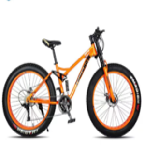 Vélo adulte avec 12 vitesses cadre en acier au carbone de haute qualité absorption de choc rose - Product Image 5