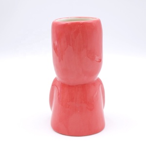 Taza de cristal de cóctel tropical Hawaiano de alta calidad directa de fábrica personalizada Taza de cerámica divertida para beber drunkard Tiki con botella de ron - Product Image 4