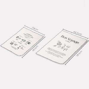 Paños de Cocina de Lino y Algodón Natural Reutilizables y Personalizables, Servilletas de Lujo para Restaurantes, Cafeterías y Pastelerías - Product Image 1