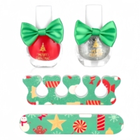 OEM/ODM Set Rias Wajah Natal Non-Toksik untuk Anak Perempuan dengan Lipstik, Cat Kuku & Eyeshadow - Mainan Plastik Usia 5-13 Tahun