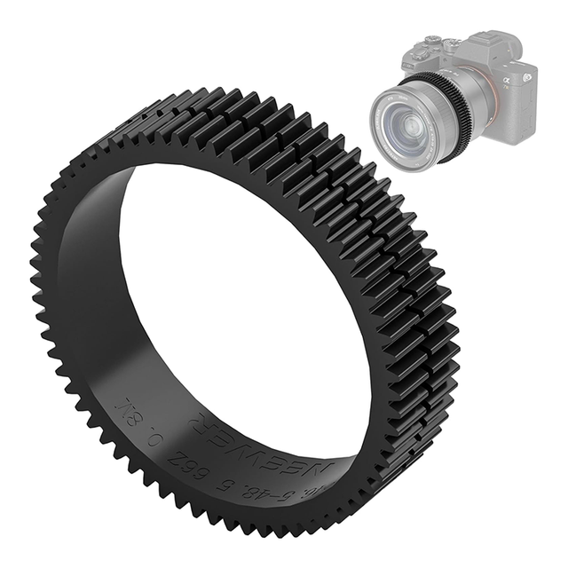 NEEWER PG008 Portable Seamless Follow Focus Gear Ring 0.8 MOD for 56-58mm Lens