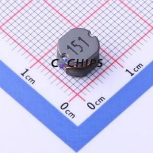 PIO75-151KT ตัวเหนี่ยวนำไฟฟ้าแบบ SMD, ขนาด 7x7.8 มม. ( ค่าความเหนี่ยวนำ: 150uH ) ( ความแม่นยำ: 10% กระแสไฟฟ้าที่กำหนด: 700mA ) - Product Image 1