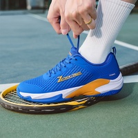 Chaussures de sport respirantes en mesh Pilot Sport, semelle en caoutchouc absorbant les chocs, antidérapantes, unisexes, pour tennis, badminton, pickleball, entraînement décontracté