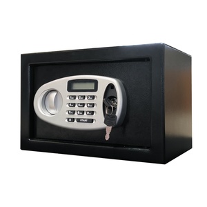 Coffre-fort en acier avec serrure numérique mini coffre-fort petite maison coffre-fort pour le stockage espèces hôtel utilisation armoires métalliques - Product Image 5