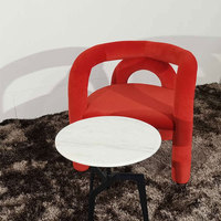 Fauteuil inclinable Y865 moderne et créatif de style nordique en fibre de verre résistant aux intempéries pour hôtel, extérieur, maison, salle à manger, villa
