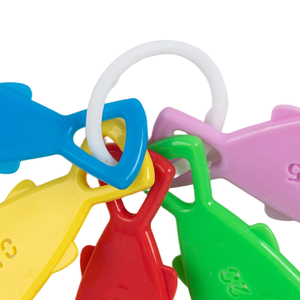 Đầy Màu sắc 5 cái cá có hình dạng đo muỗng đặt Stackable nhựa có thể điều chỉnh Đo muỗng công cụ thiết lập - Product Image 5