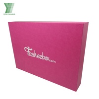 Caja de cartón y papel de lujo con logotipo personalizado al por mayor, caja de ropa para camisetas, Cajas de Regalo para ropa