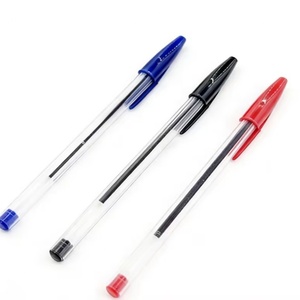 Bolígrafo de Plástico al por Mayor de 1.0 mm de Ancho con Tinta Negra/Azul/Roja, Diseño Clásico para Uso Promocional en Oficina y Escuela - Product Image 3