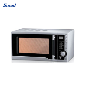 Kitchen Table Top <strong>Retro</strong> 20L 700W Stainless Steel Electric Digital <strong>Microwave</strong> Oven with CB Certificate - Product Image 3
