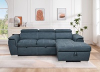Canapé-lit convertible pliable avec matelas en mousse à mémoire de forme, futon, canapé pour chambre à coucher, chambre d'amis, salon, meubles