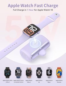 RORRY PalmGo แท่นชาร์จไร้สายแม่เหล็กแบบพกพา ความจุ 10000mAh รองรับ PD 22.5W ชาร์จเร็ว มินิพาวเวอร์แบงค์ สาย USB-C ในตัว - Product Image 2