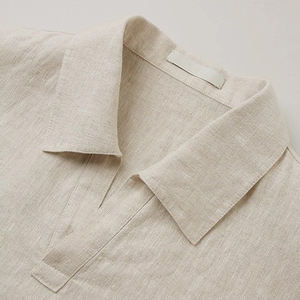 <span class=keywords><strong>Polo</strong></span> da uomo personalizzate OEM <span class=keywords><strong>camicia</strong></span> pendolare 100% <span class=keywords><strong>lino</strong></span> colletto Business Casual vacanza top fornitura all'ingrosso <span class=keywords><strong>di</strong></span> <span class=keywords><strong>Polo</strong></span> - Product Image 2