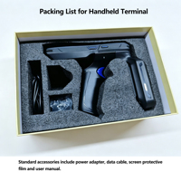 Terminal Portátil Industrial Resistente con Android UHF RFID JT-G2, Batería Extraíble, Lector de Códigos de Barras 4G WiFi para Almacén