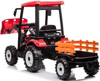 Leistungsstarker 24V Kinder-Aufsitz-Elektrotraktor mit Lader und Anhänger