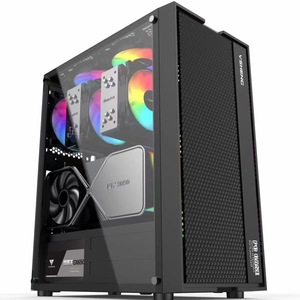 Gabinete de PC para Juegos Full Tower con Fuente de Alimentación, Escritorio para PC Económico Todo en Uno, PC de Escritorio Todo en Uno Barato - Product Image 5