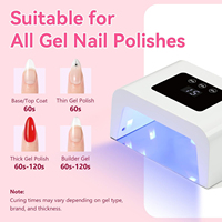 Lampe UV LED H8 15W en gros pour ongles, séchoir à ongles personnalisé avec logo OEM, 15 perles 365+405nm pour vernis gel, salon de manucure, marque privée