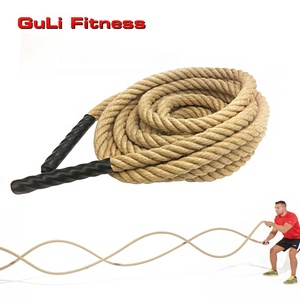 Cuerda de Batalla Guli Fitness de Poli-Cáñamo Ecológica de Alto Peso, Cuerda Sintética de 50mm para <span class=keywords><strong>Entrenamiento</strong></span> de Cardio y Cross <span class=keywords><strong>Fit</strong></span> - Product Image 2