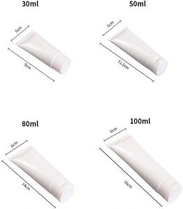 Tubos de Plástico para Crema Cosmética de 5-100g al por Mayor, con Tapa de Rosca y Cinta de Sellado de Aluminio, Impresión de Logotipo Personalizado - Product Image 2