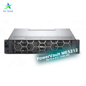 ตู้เก็บข้อมูลแบบแร็คสำหรับฮาร์ดดิสก์ OEM 2U/5U Dell EMC PowerVault ME5212 ME5224 ME5284 สำหรับจัดเก็บข้อมูลบนเครือข่าย - Product Image 1