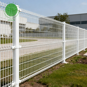 Thanh Lịch 3D mô hình chống gỉ sắt PVC khung bền nhẹ ngoài trời ranh giới tường lưới mắt cáo cửa dễ dàng cài đặt tự làm - Product Image 6