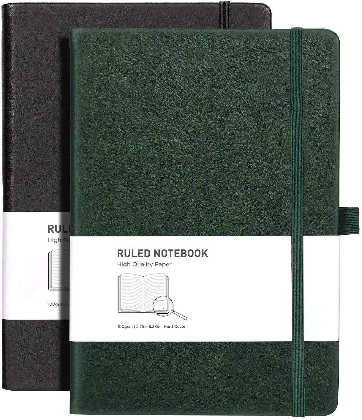 Fabricante de fornecedores de fábrica personalizado, logotipo do escritório diário moleskin de couro pu diário estudante notebook