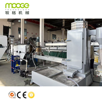 Ligne de granulation robuste à deux étages pour sacs en film plastique, machine de granulation de déchets PP PE pour usine