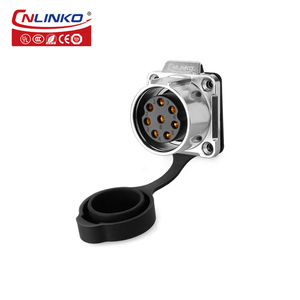 Cnlinko IP68 Không Thấm Nước M28 15A Nam Nữ Dây Cắm Ổ Cắm 8 Pin Thông Tư Điện Kết Nối - Product Image 3