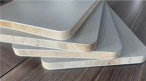 جودة عالية بسعر منخفض ألواح خشب رقائقي 4 × 8 قدم 12 ملصقات خشب رقائقي صلب خشب رقائقي ميلامين - Product Image 4