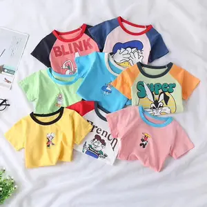 Bulk Groothandel Gebruikt Kinderkleding Koop Baby Zomer Shirts Katoen Hot Kleur Hand Materiaal Oorsprong Geslacht Type Seizoen Leeftijd Gua
