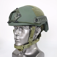 Casque tactique FAST en aramide, protection sportive, demi-visage, suspension Wendy, équipement d'entraînement UHMWPE